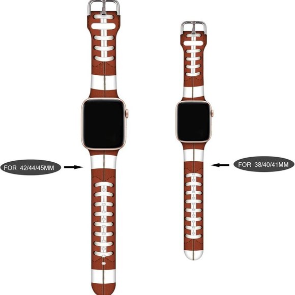 NEW Football Apple Watch Band - Picture 2 of 3